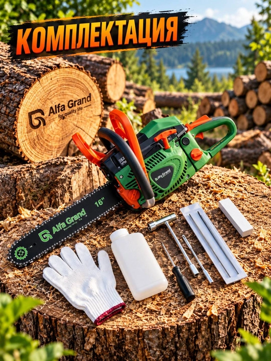 Benzinli zanjirli professional arra, Alfa Tools arrasi