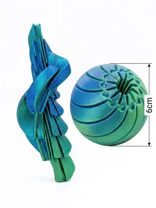 3D bosma stressga qarshi o‘yinchoqlar, bolalar va kattalar uchun qiziqarli modellar - 
