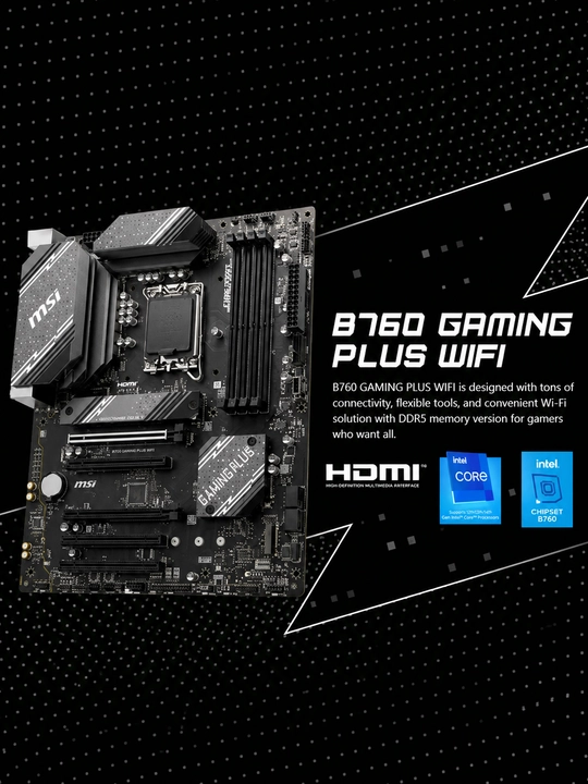 Ona plata MSI B760 GAMING PLUS WIFI