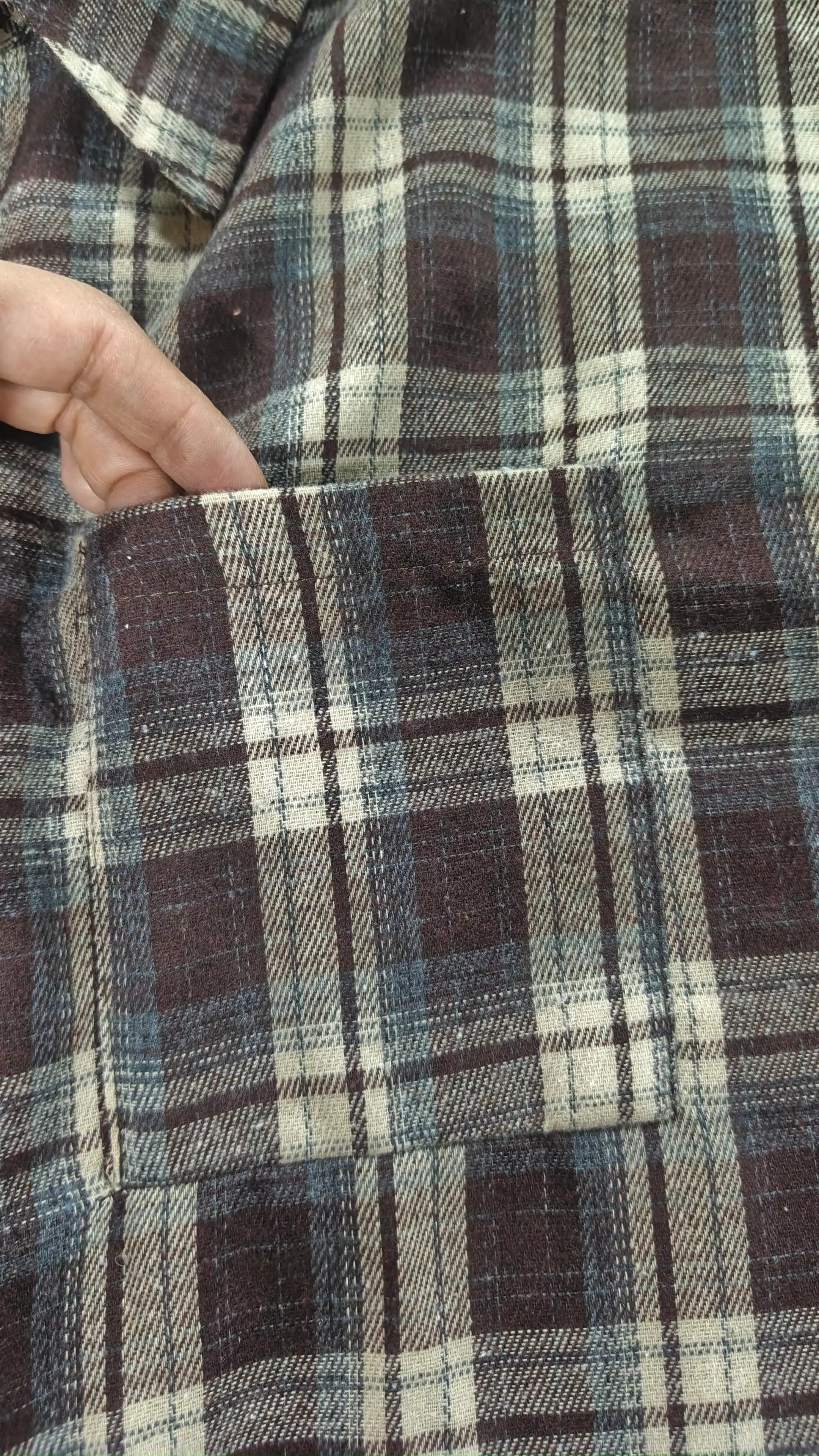 AishazaR Женские рубашки в клетку, oversize