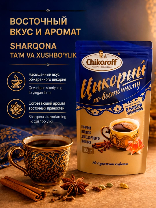 Напиток из цикория "По-восточному", 100 г