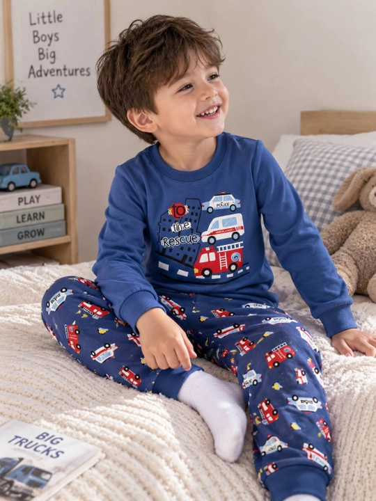O‘g‘il bolalar uchun pijama, uy uchun dvoyka - 
