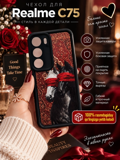 Realme C75 smartfonlari uchun gʻilof - 