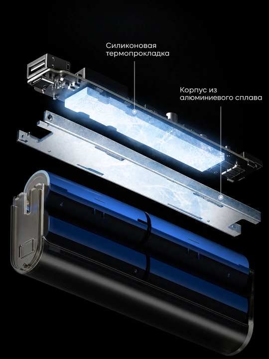 Повербанк SHARGE Shargeek 140, 20000 мА·ч, USB-C 100 Вт, суммарно 140 Вт