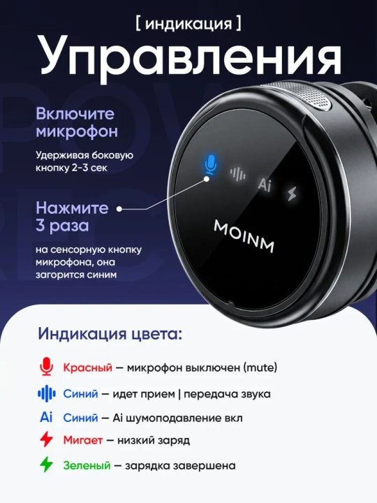 Blogerlar, YouTube va strimlar uchun simsiz petlitsali mikrofon, Android petlitsa, Iphone