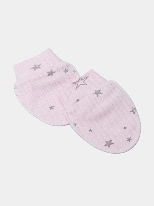 Yangi tug'ilgan chaqaloqlar uchun qo'lqopchalar, ko'p rangli, 0-3 oylik, 2 juft
