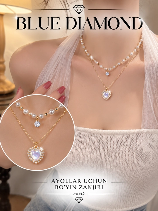 Цепочка на шею, для женщин и девушек - 