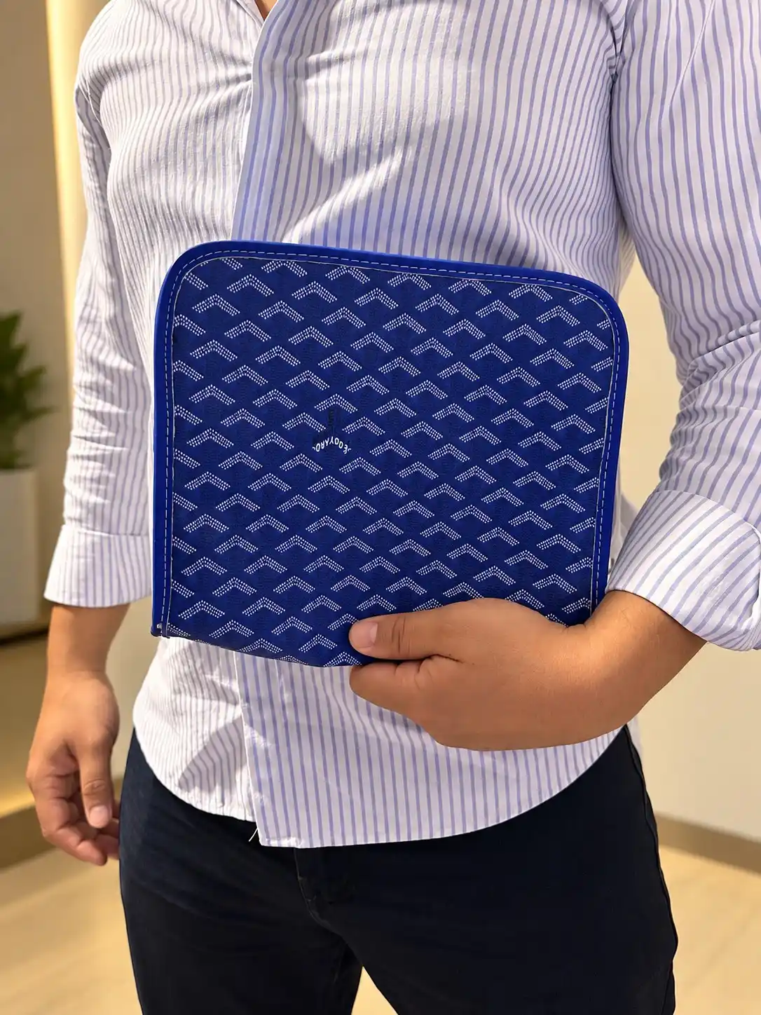 Мужская сумка через плечо, водонепроницаемая, сумка планшет, GOYARD