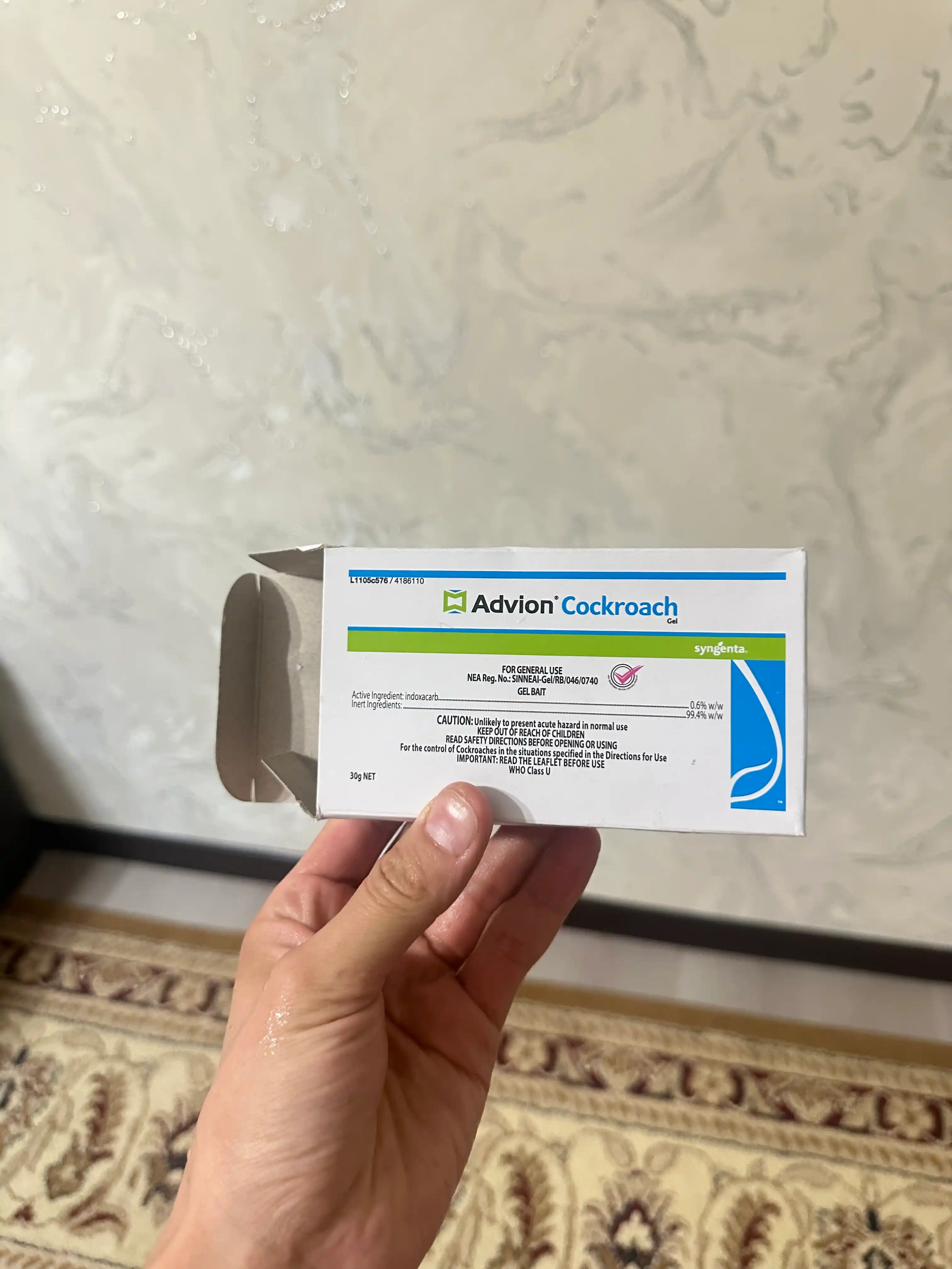 Advion cockroach gel от тараканов