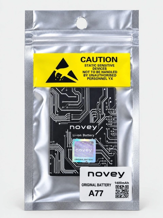 Высококачественный аккумулятор емкостью 1400 мА·ч для телефона Novey A77