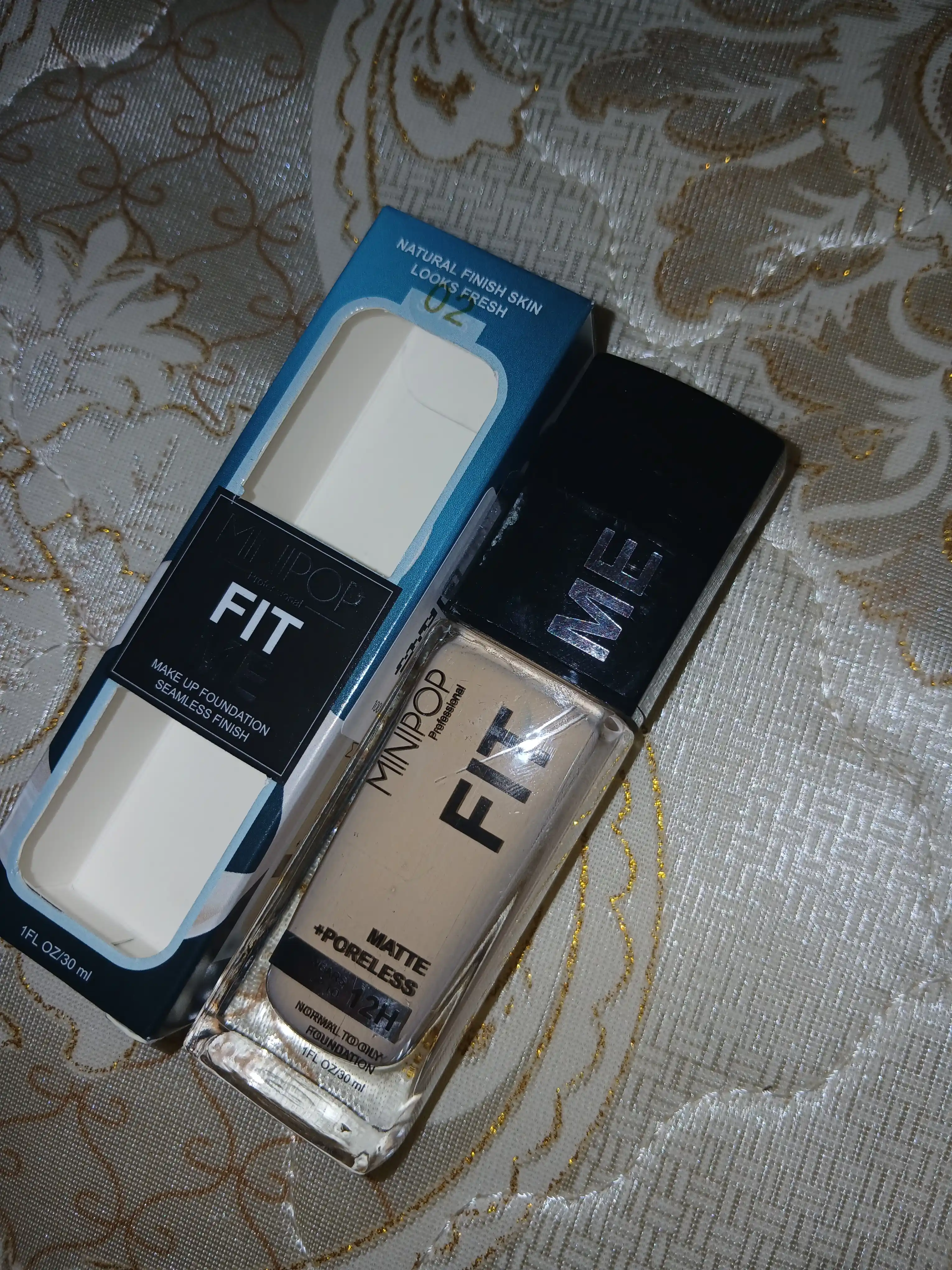 Fit Me Matte + Poreless тональный крем, 30 мл, для жирной и комбинированной кожи