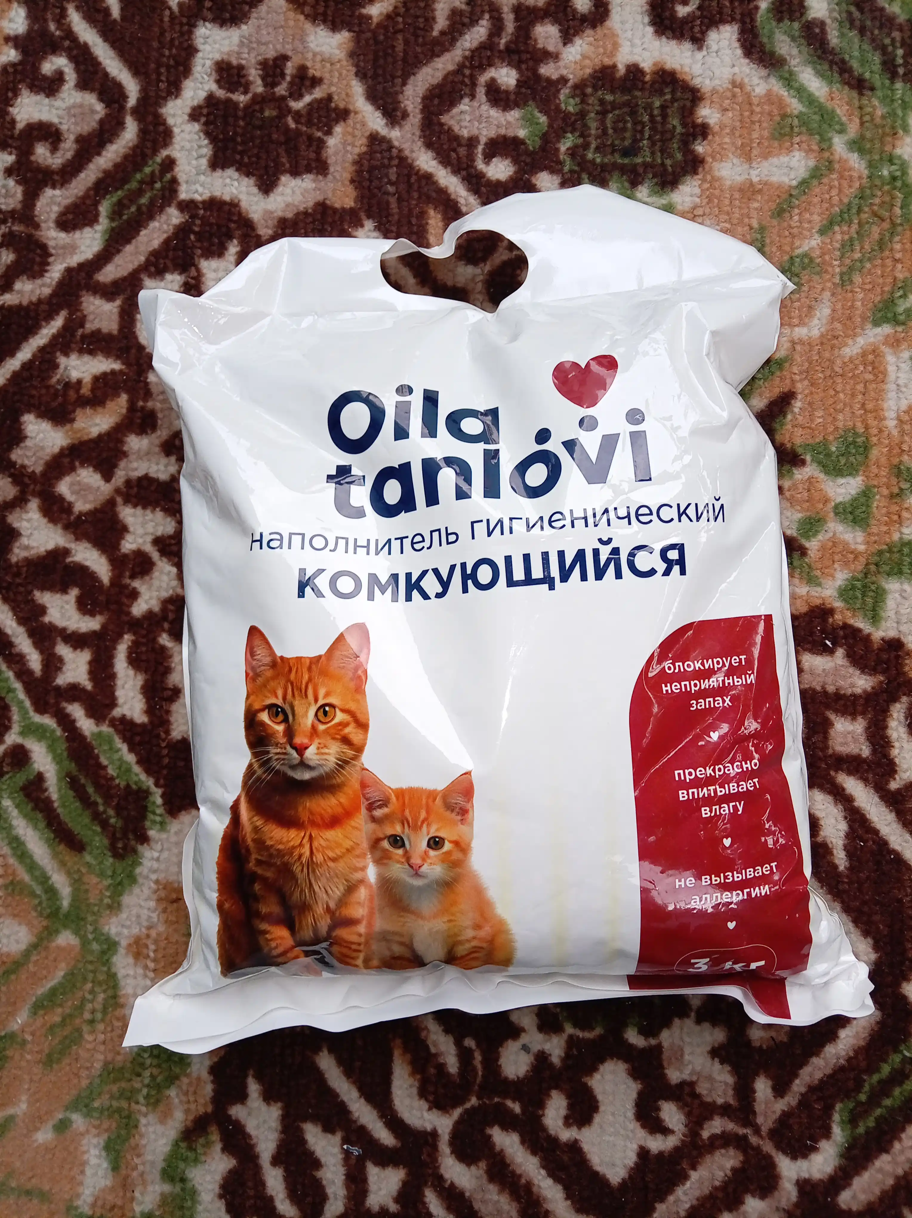 Наполнитель Oila Tanlovi, 3 кг
