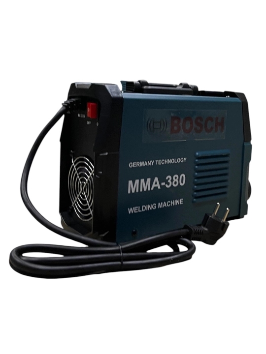 Bosch MMA 380 payvandlash mashinasi ham, kuchli va professional