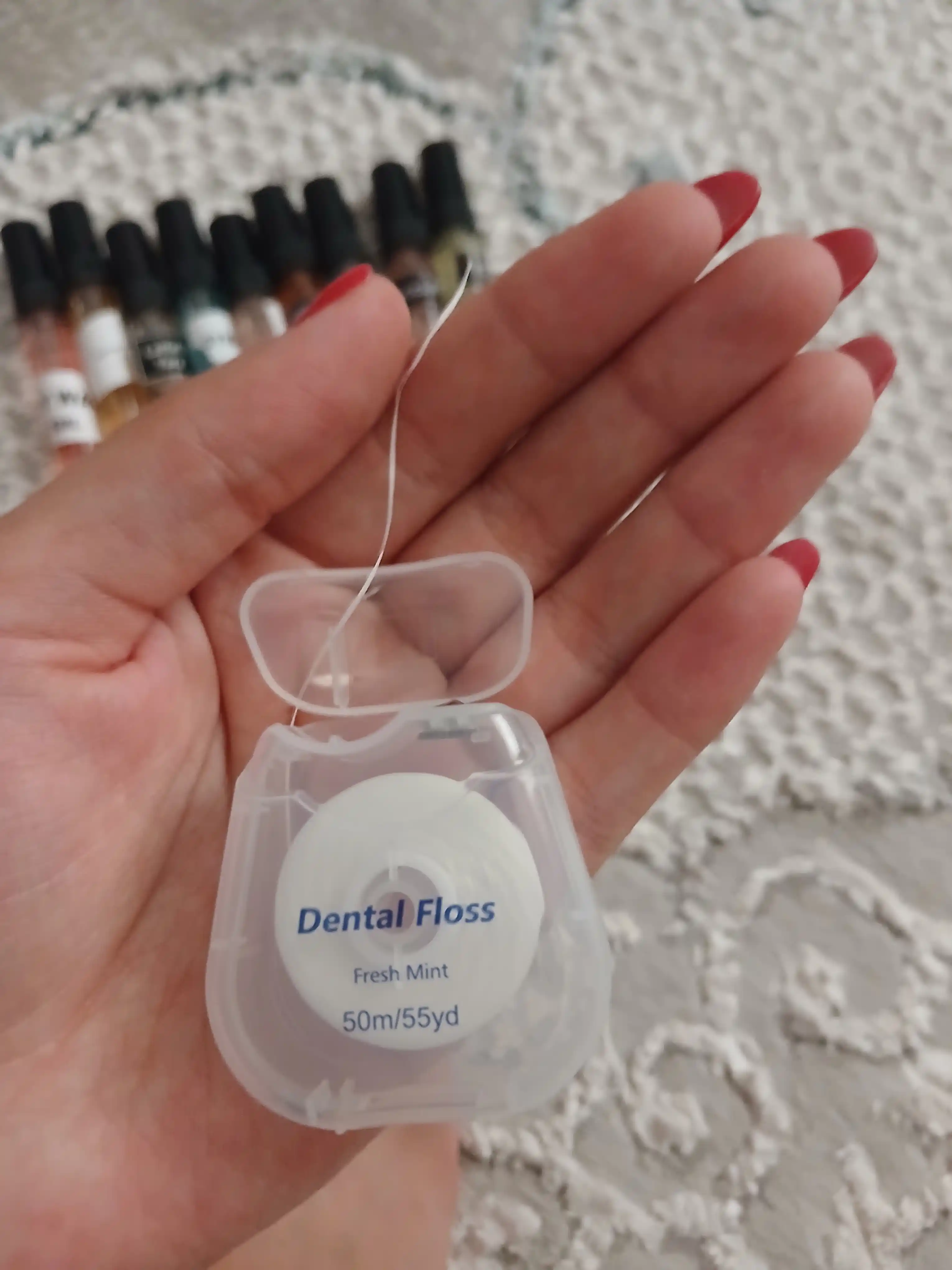 Зубная нить Dental Floss Fresh Mint — 50 метров, мятная
