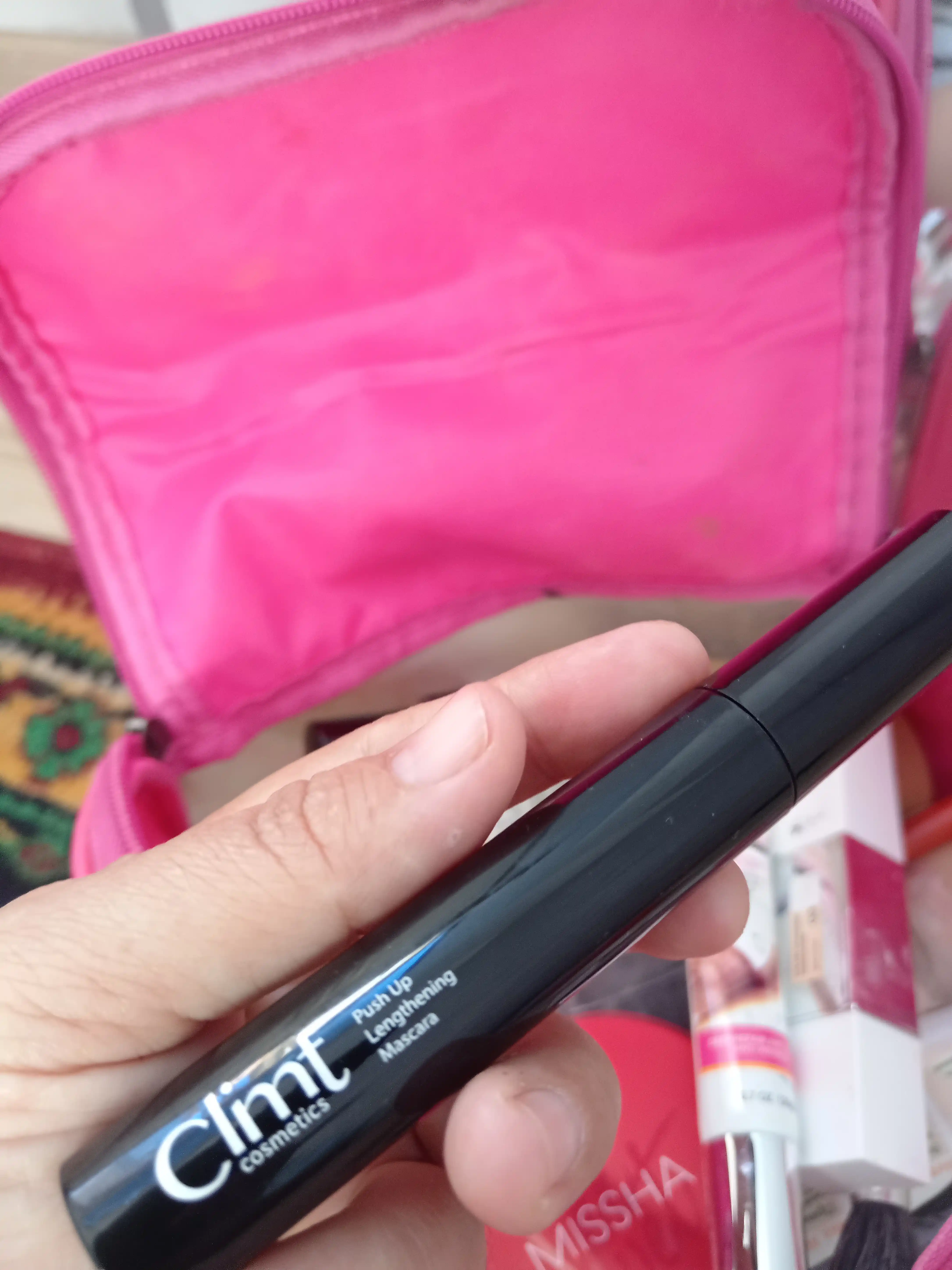 Тушь для ресниц, объем и удлинение, Climtcosmetics, влагостойкая