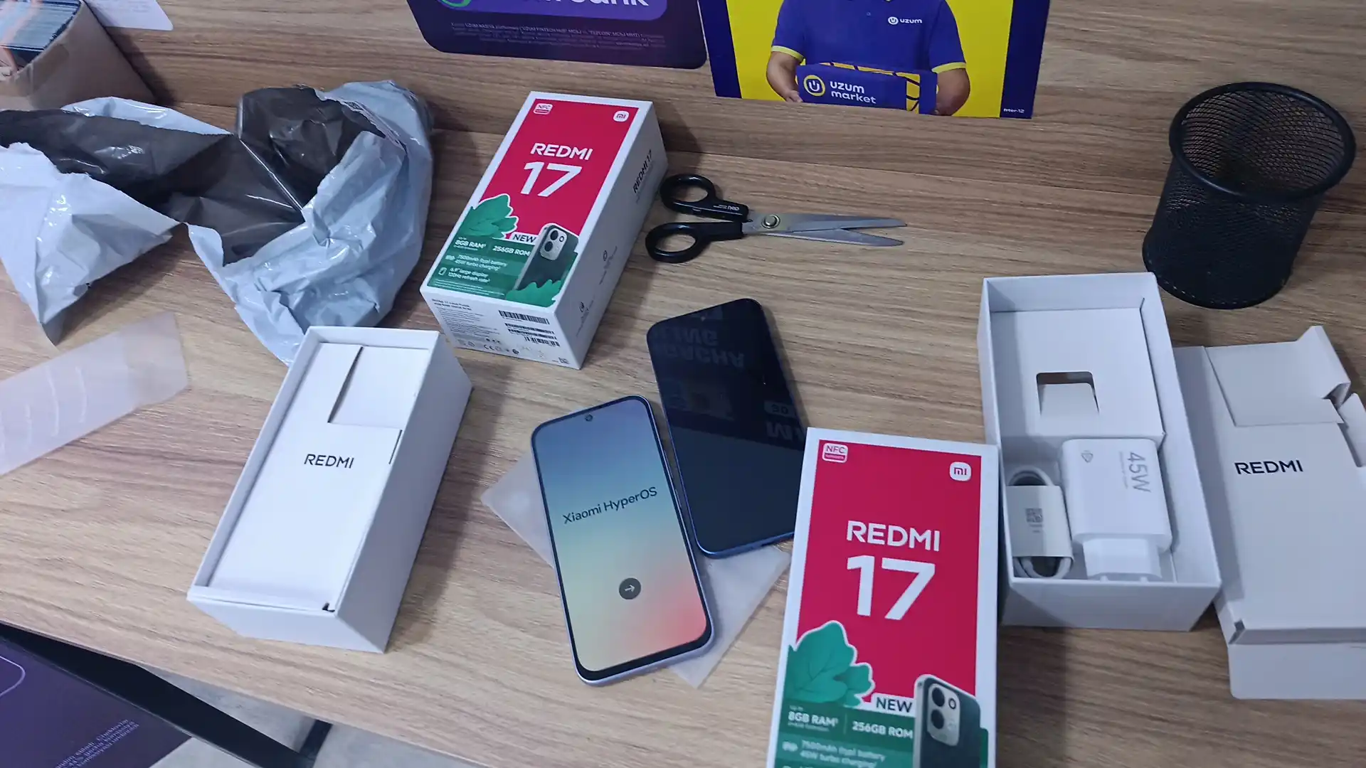 Смартфон Xiaomi Redmi 17, 7500 мАч аккумулятор турбозарядка 45Вт большой 6,9″ дисплей 50МП