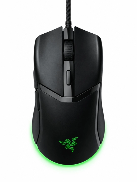 Игровая мышь Razer Cobra USB-A RGB Black, 8500 DPI, проводная, легкая, с гарантией