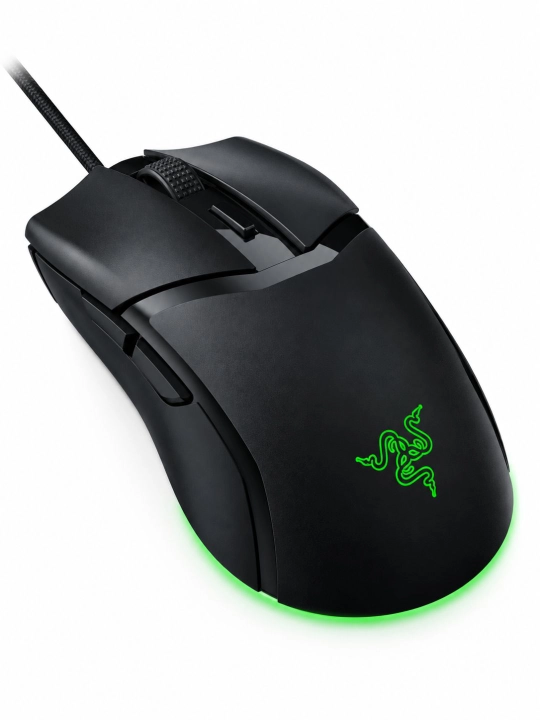Игровая мышь Razer Cobra USB-A RGB Black, 8500 DPI, проводная, легкая, с гарантией
