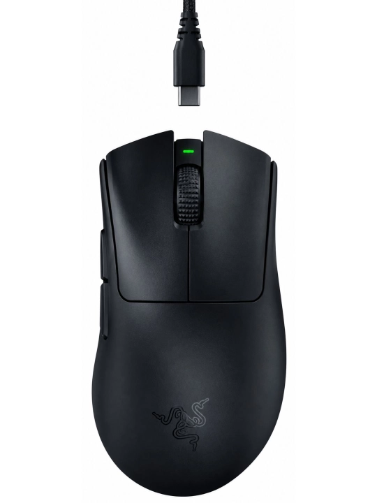 Беспроводная игровая мышь Razer DeathAdder V4 Pro Black, 45000 DPI, 8000 Гц, с гарантией