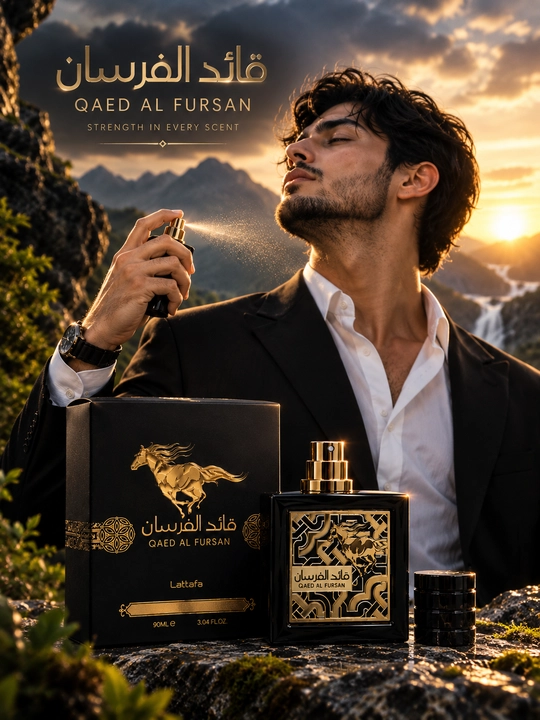 Lattafa qaed al furhsan erkaklar uchun arab atiri, 90 ml, erkaklar uchun ideal tanlov - 