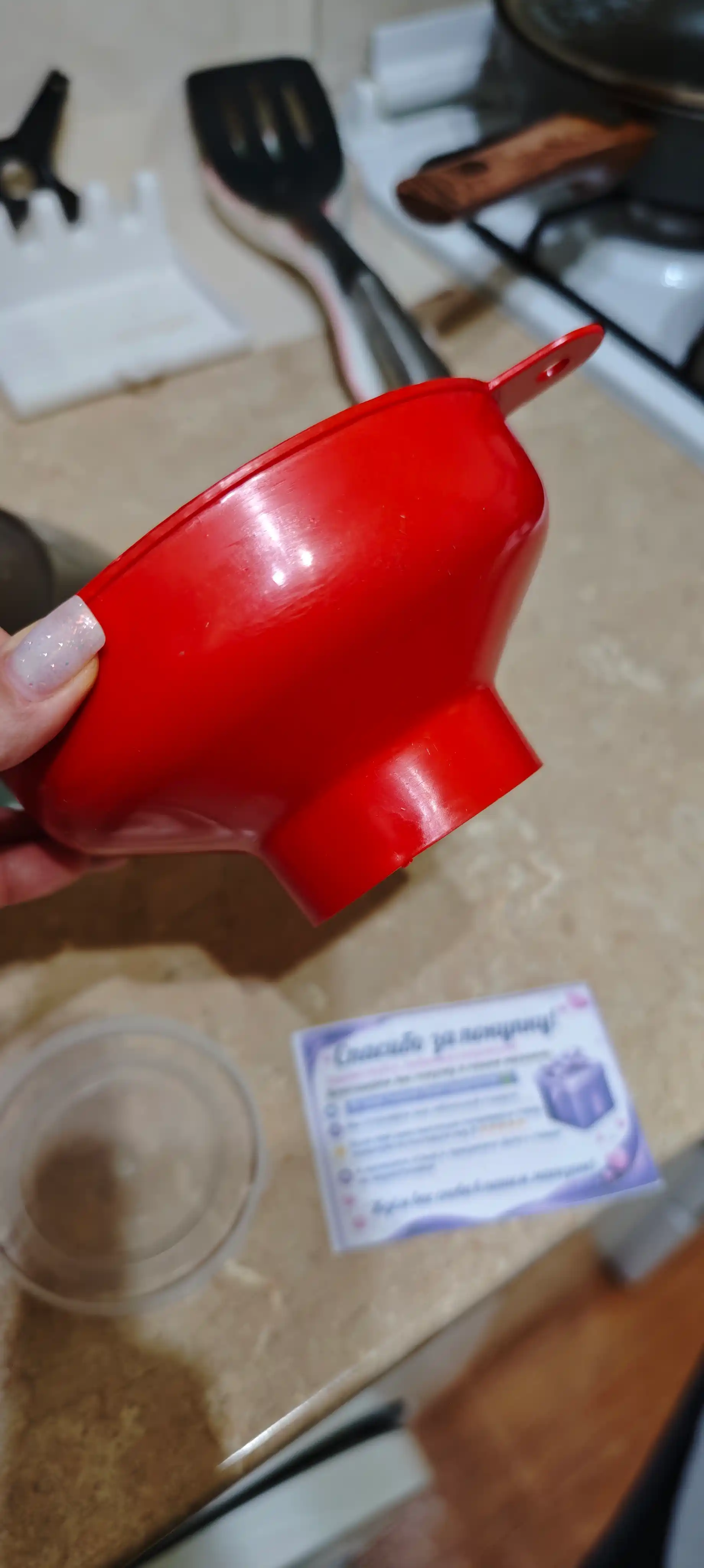 Plastik voronka, keng og‘izli quyish voronkasi, oshxona va maishiy foydalanish uchun