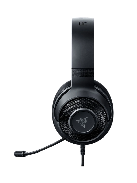 Игровая гарнитура Razer Kraken X Lite Black, 7.1 Surround Sound, 3.5 мм, с гарантией
