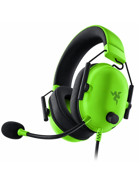 Игровая гарнитура Razer BlackShark V2 X Green, TriForce 50мм, 7.1, 3.5 мм, с гарантией