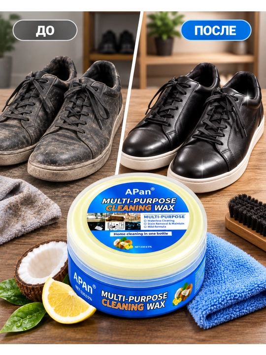 Универсальное чистящее средство для разных поверхностей, Cleaning Wax
