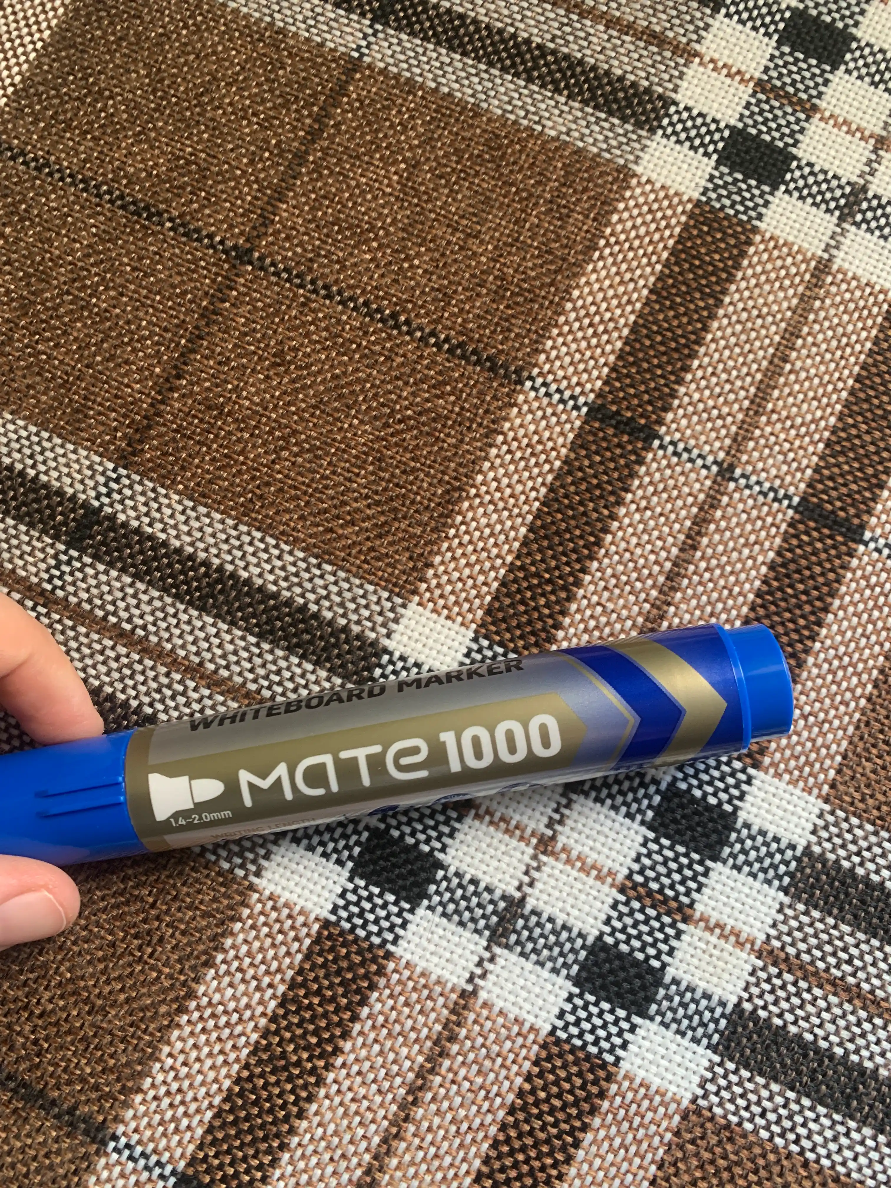 Маркер для бел. доски (сн) 1000м письма U008-BL Deli