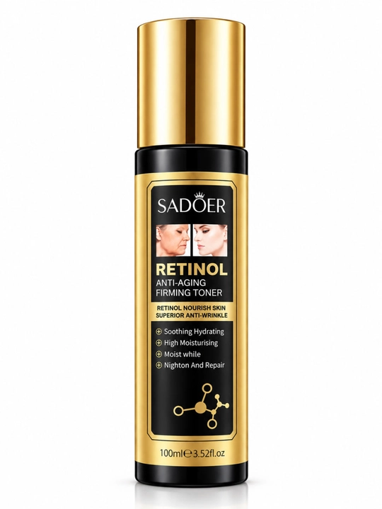 SADOER Retinol Anti-Aging Firming Toner — тонер для лица с ретинолом, 100 мл - 