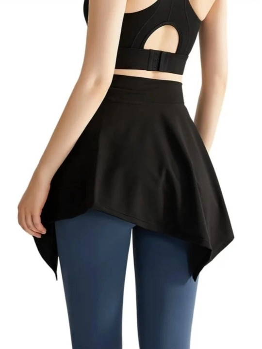 Ayollar uchun sport top,2ta1 da,yubka bolero,yoga,fitnes raqs va kundalik kiyim, Free Size
