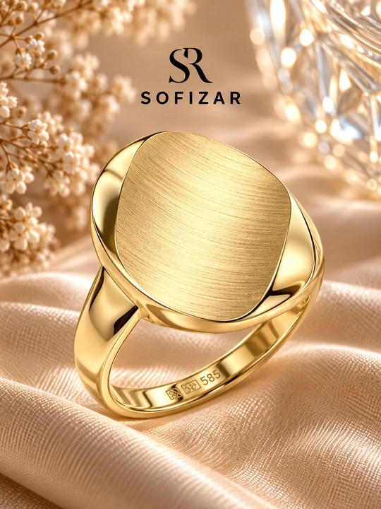 Золотое кольцо Sofizar 585 пробы, 1,5 г, артикул 182001799 - 