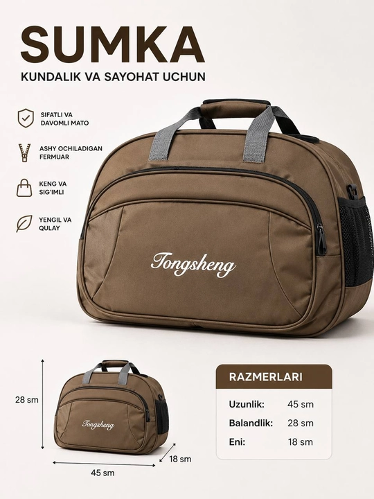 Sport va sayohat uchun sumka - 