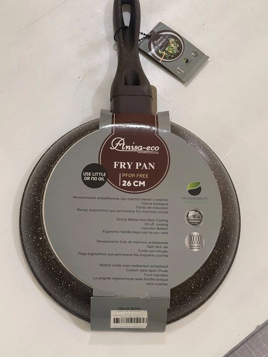 Tova, Anisa-eco 26sm, 28sm, FRY PAN, granit yopishmaydigan qoplamali, yuqori sifat