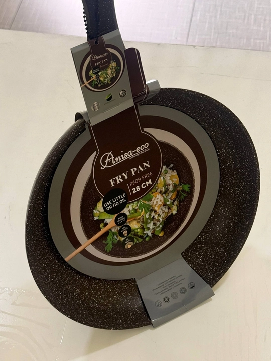 Tova, Anisa-eco 26sm, 28sm, FRY PAN, granit yopishmaydigan qoplamali, yuqori sifat
