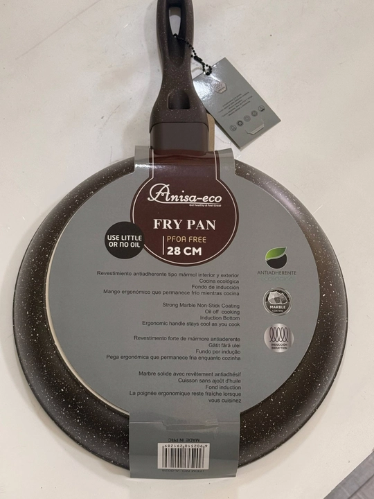 Tova, Anisa-eco 26sm, 28sm, FRY PAN, granit yopishmaydigan qoplamali, yuqori sifat