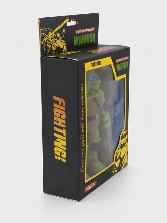 Ninja Warrior figurasi 14 sm, harakatlanuvchi bo'g'imlar, qurol bilan, 3+