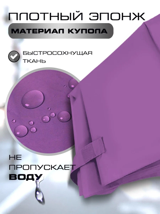 Soyabon mini avtomat va yarim avtomat, shamolga qarshi himoya