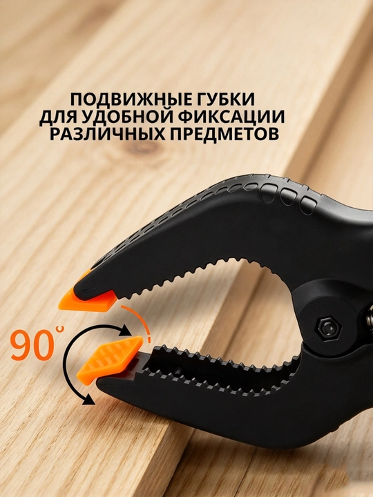 Быстрозажимные струбцины, набор из 4 шт