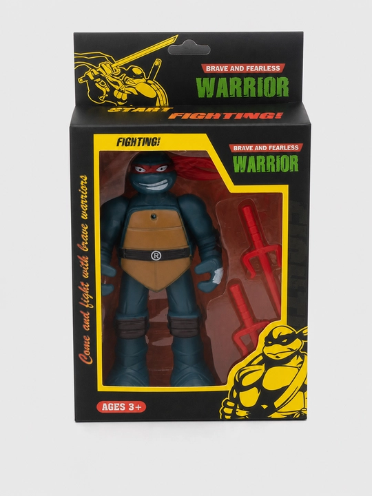 Ninja Warrior figurasi 14 sm, harakatlanuvchi bo'g'imlar, qurol bilan, 3+