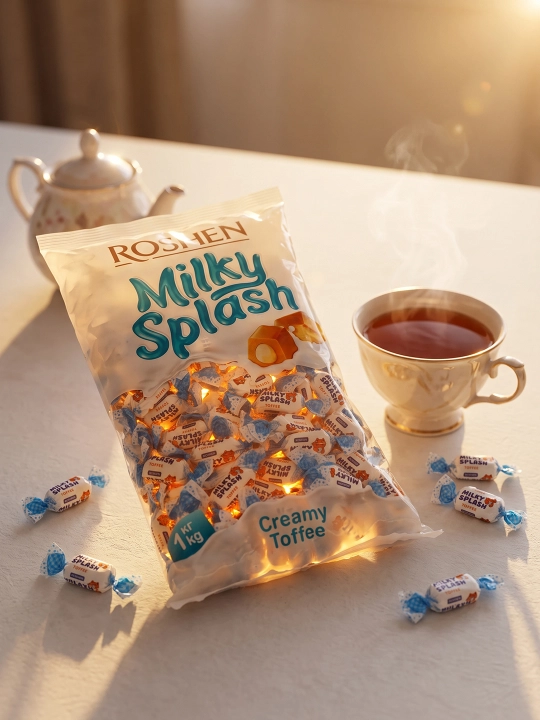 Конфеты Roshen Milky Splash, 1 кг