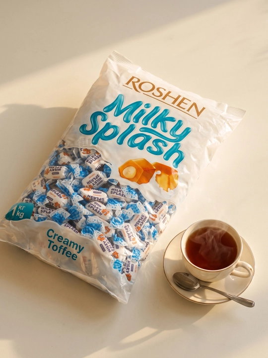 Конфеты Roshen Milky Splash, 1 кг