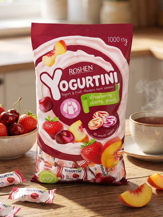 Konfetlar Roshen Yogurtini, 1 kg - 