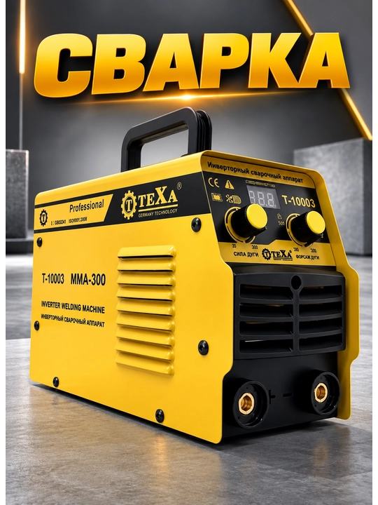 TEXA набор, 3 в 1: дрель, сварочный аппарат, болгарка 125 мм