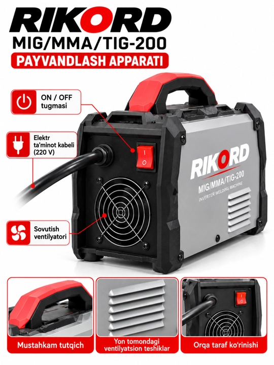 Payvandlash apparati