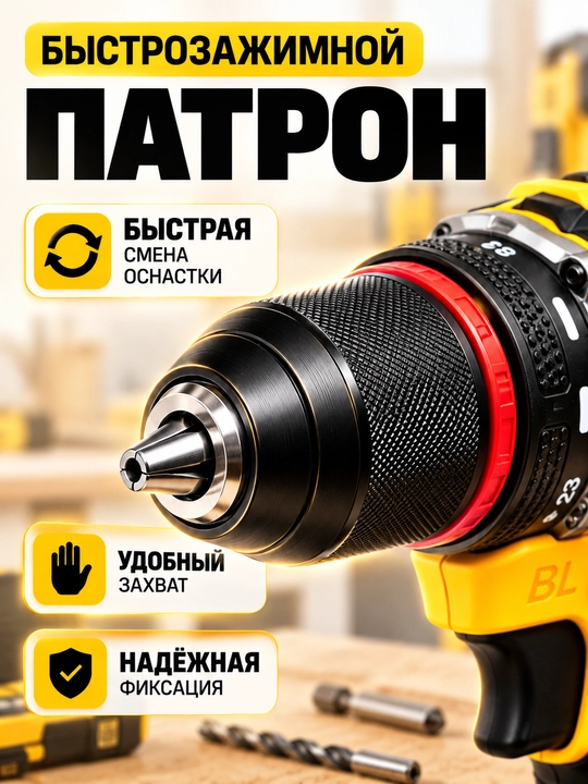 Akkumulyatorli drel-shurupovyort DW 48V, 2 ta akkumulyator