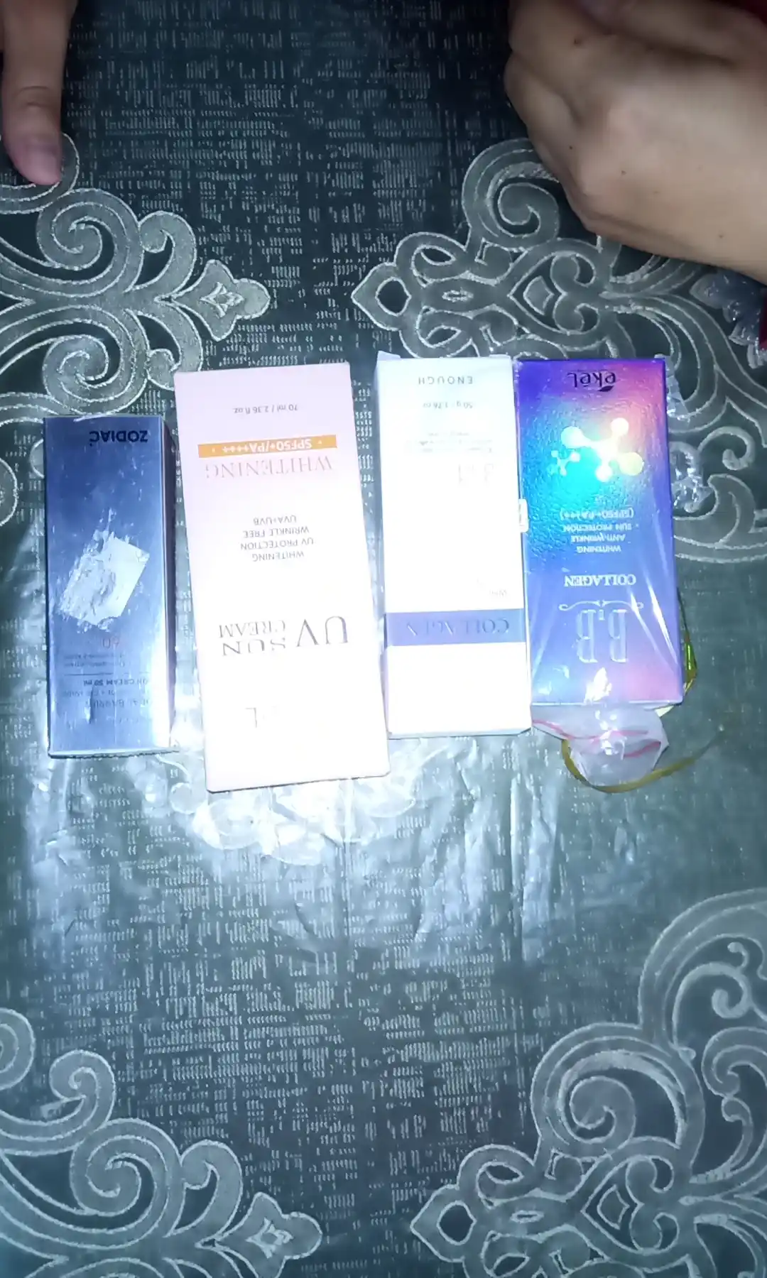 Dr. Ekel UV Sun Cream Whitening SPF50+/PA++++ yuz uchun quyoshdan himoya kremi, 70 ml