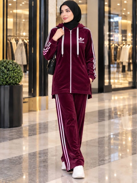 Ayollar velur sport kostyum troyka, кофта, futbolka, shim, ayollar sport kiyimi