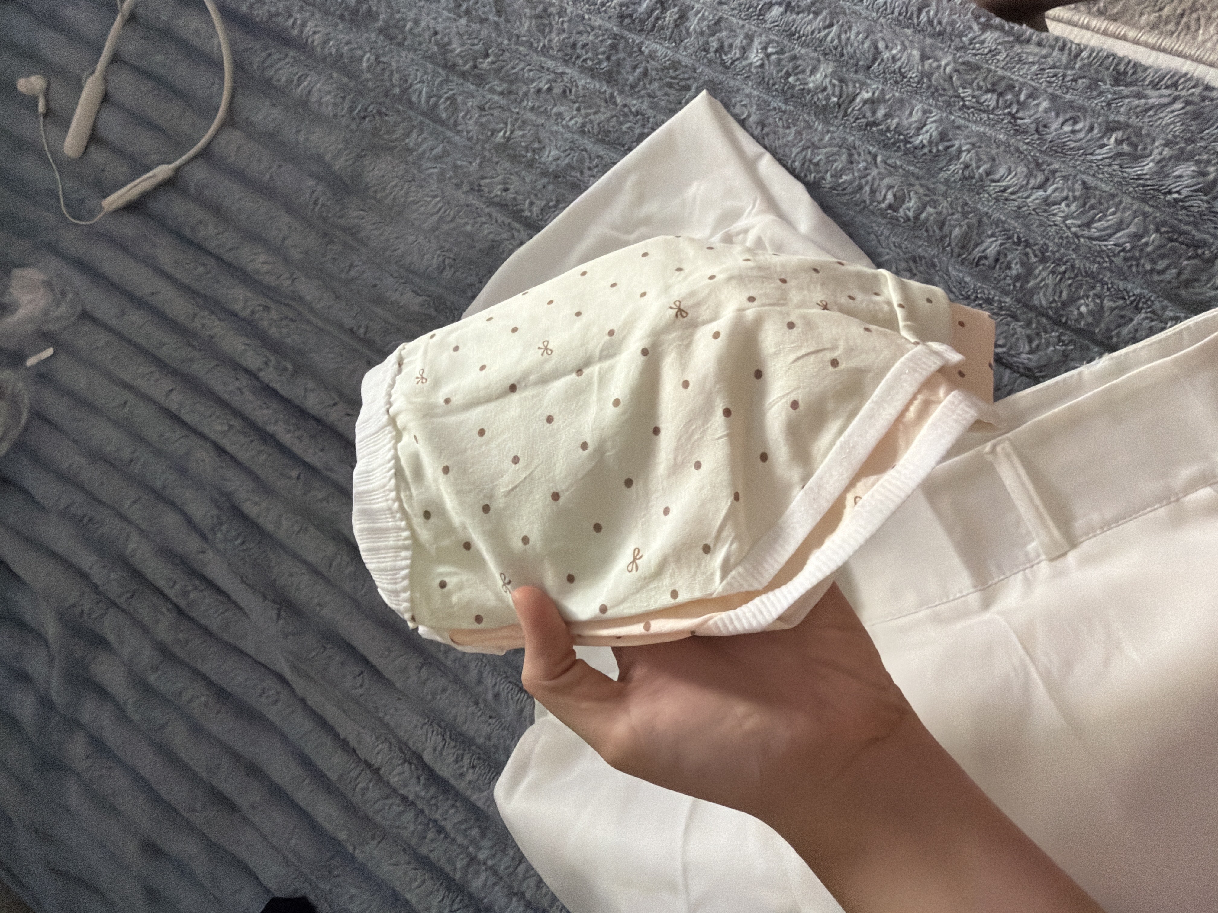 Ayollar uchun ichki kiyim, paxta va poliesterdan tayyorlangan ayollar ichki kiyimi, kundalik, 3 donadan iborat to‘plam