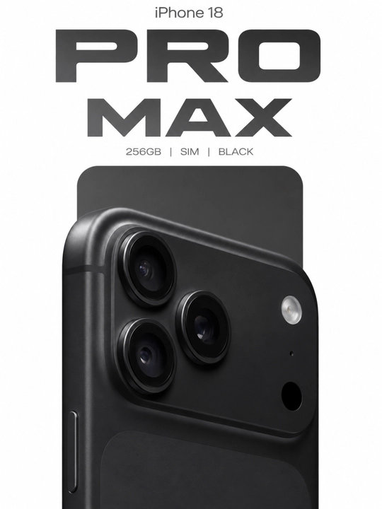IPhone 18 Pro/Pro Max, 256, 512, 1 ТБ, 2 ТБ / IMEI зарегистрированы - 